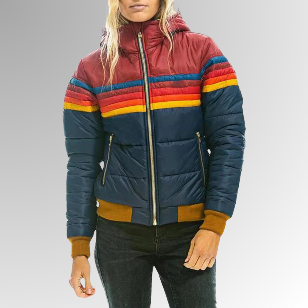 Erin | Doudoune Matelassée Imperméable à Capuche