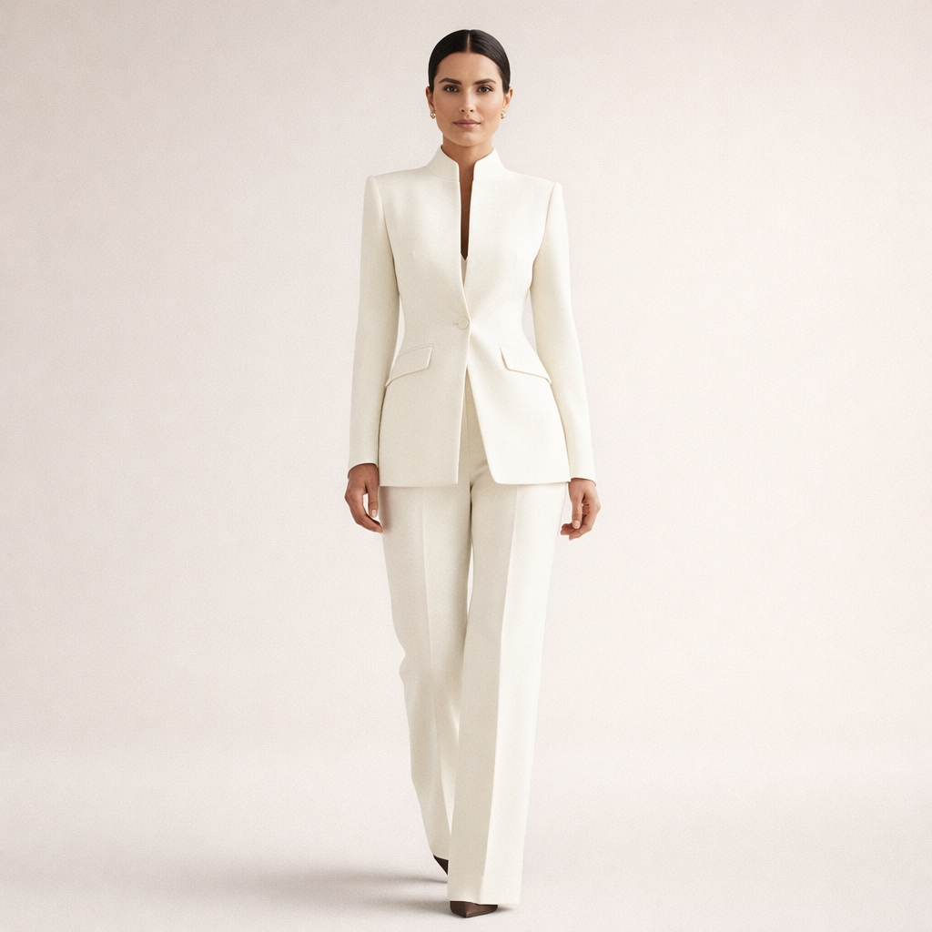 Odile - Tailleur femme élégant, blazer et pantalon