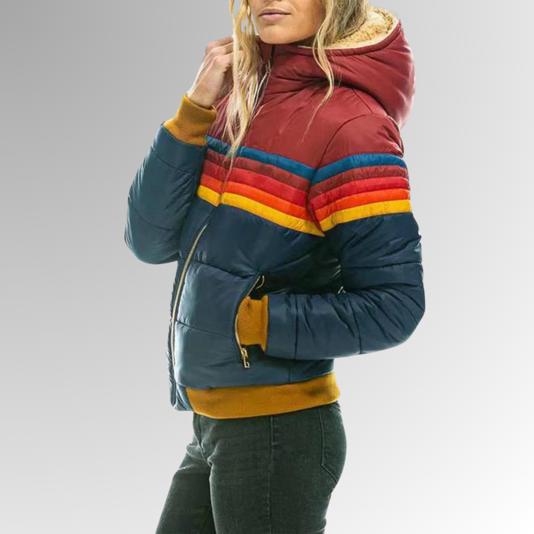 Erin | Doudoune Matelassée Imperméable à Capuche