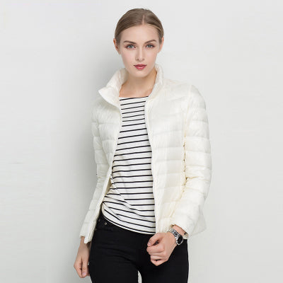 Louise - Doudoune femme coupe ajustée, manteau d'hiver chaud
