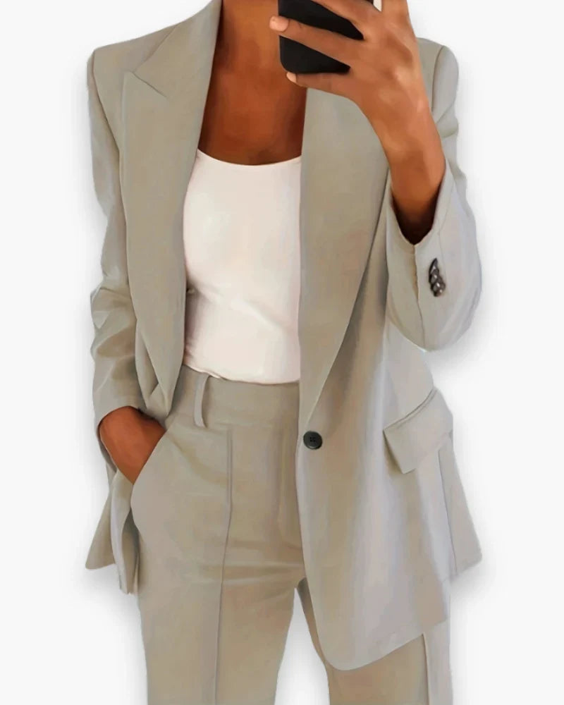 Florence - Tailleur femme moderne, blazer et pantalon