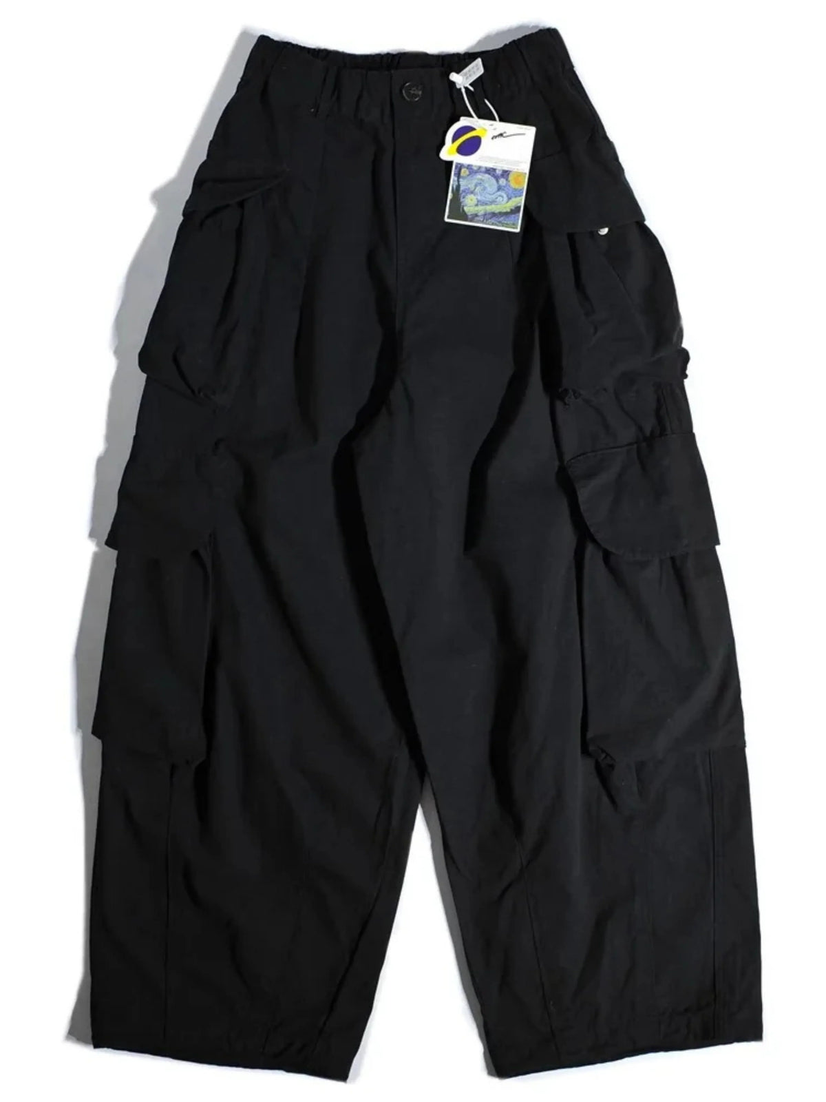 Élise - Pantalon parachute femme cargo, chevilles resserrées