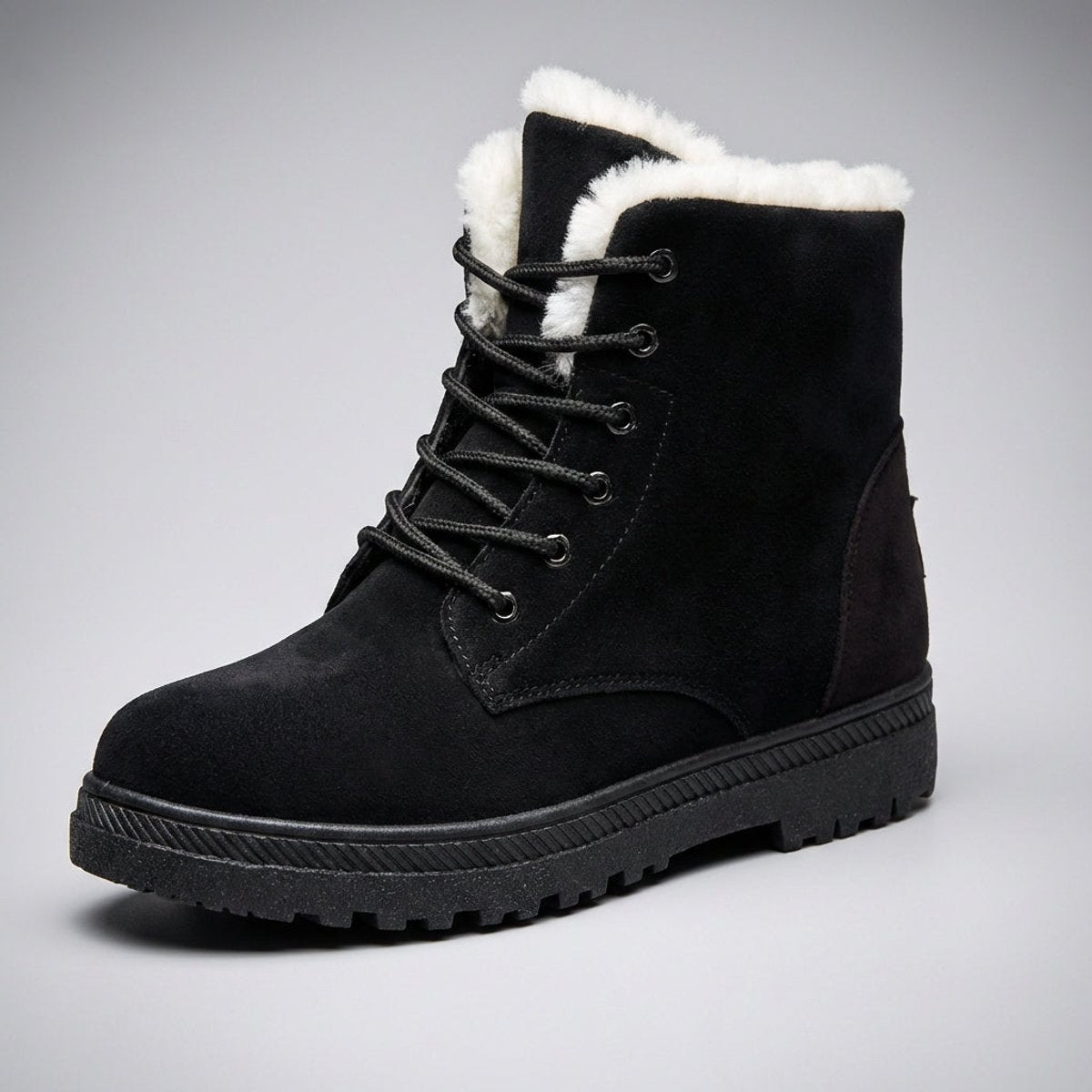 Pauline - Bottines femme fourrées à lacets, après-ski