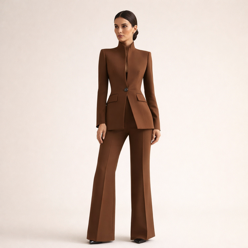 Odile - Tailleur femme élégant, blazer et pantalon