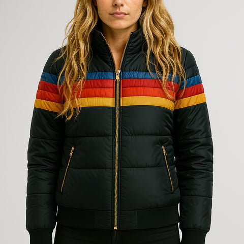 Erin | Doudoune Matelassée Imperméable à Capuche
