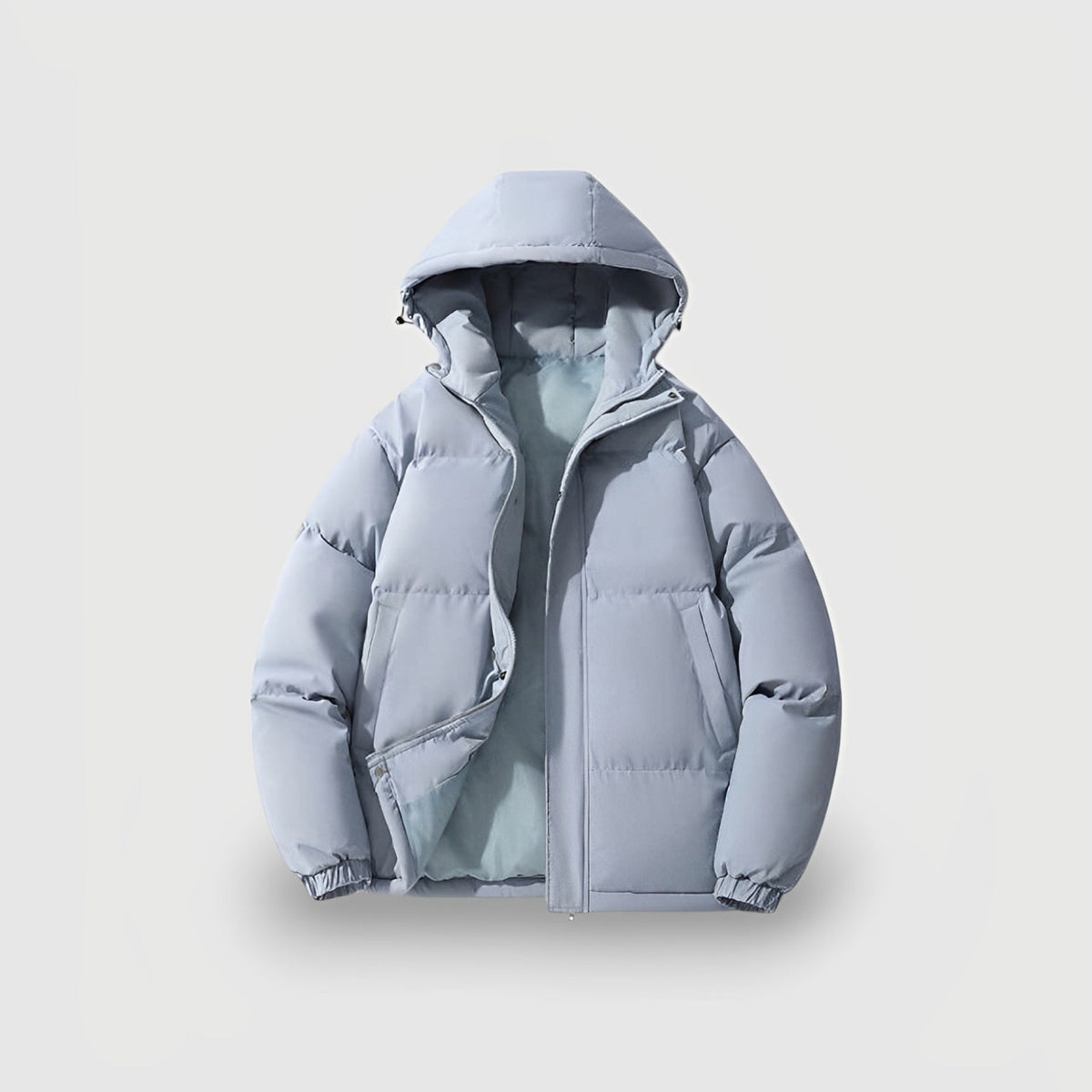 Inès - Doudoune femme à capuche, manteau d'hiver chaud