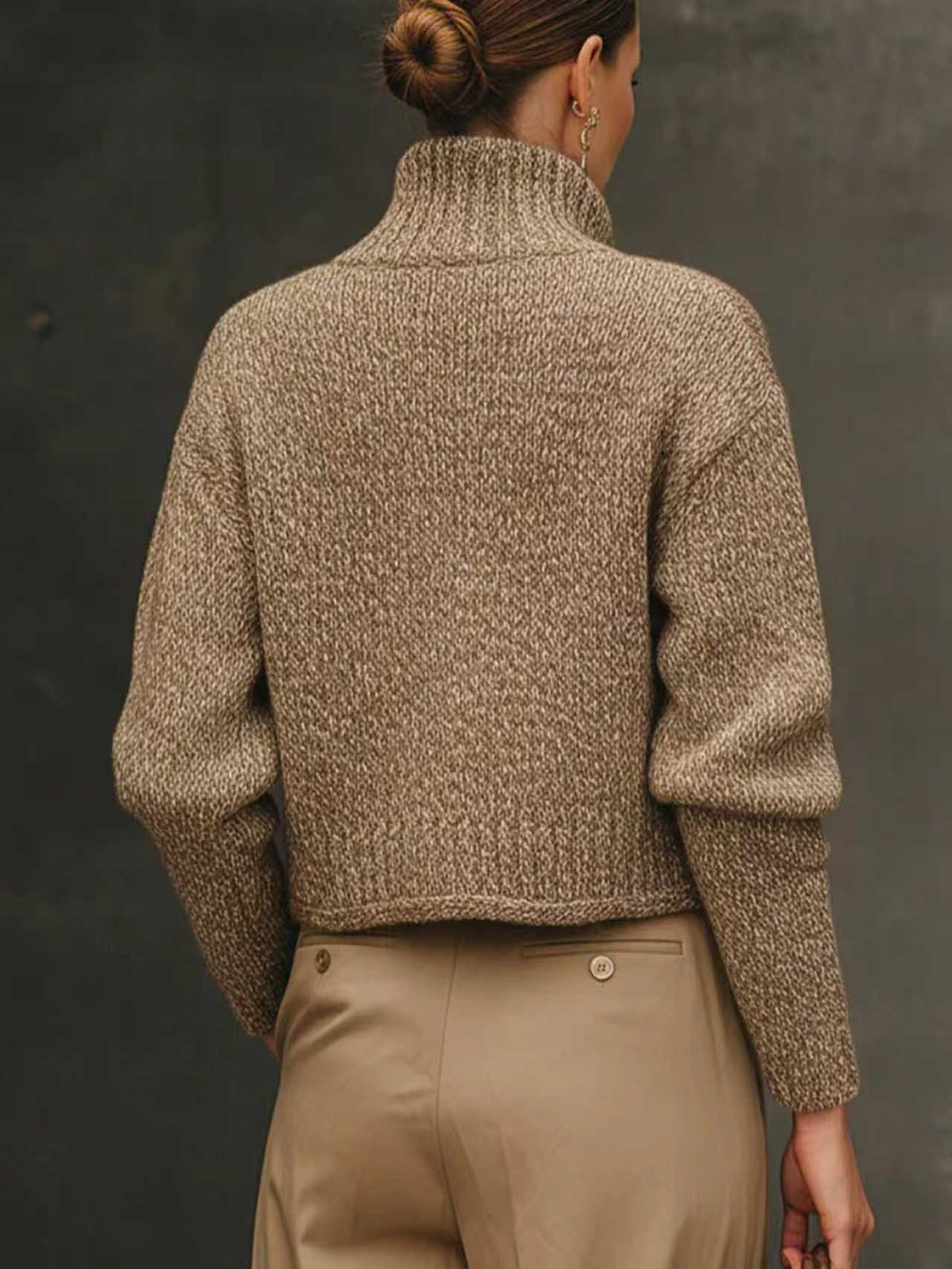 Adeline - Veste femme en laine mélangée, coupe tailleur