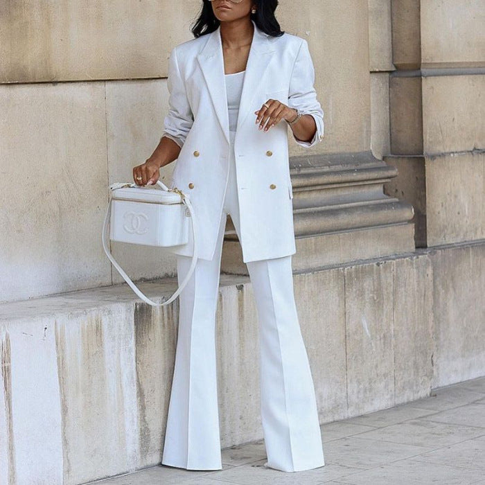 Bérénice - Ensemble femme blazer tailleur, pantalon