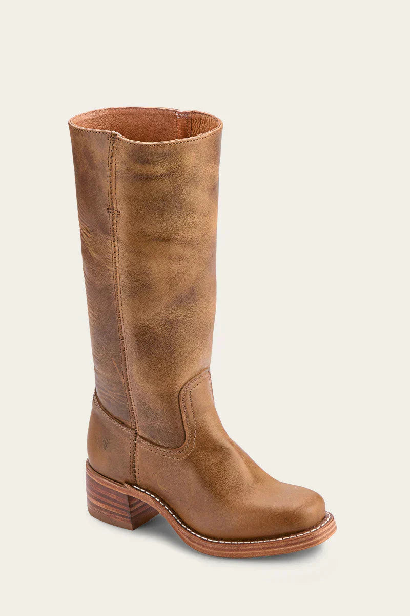 Lola - Bottes mi-mollet femme à talon carré