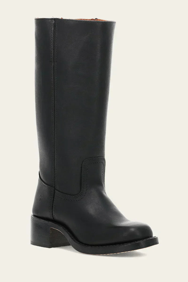 Lola - Bottes mi-mollet femme à talon carré