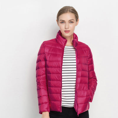 Louise - Doudoune femme coupe ajustée, manteau d'hiver chaud