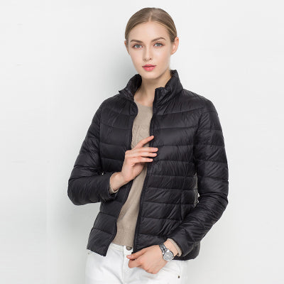 Louise - Doudoune femme coupe ajustée, manteau d'hiver chaud