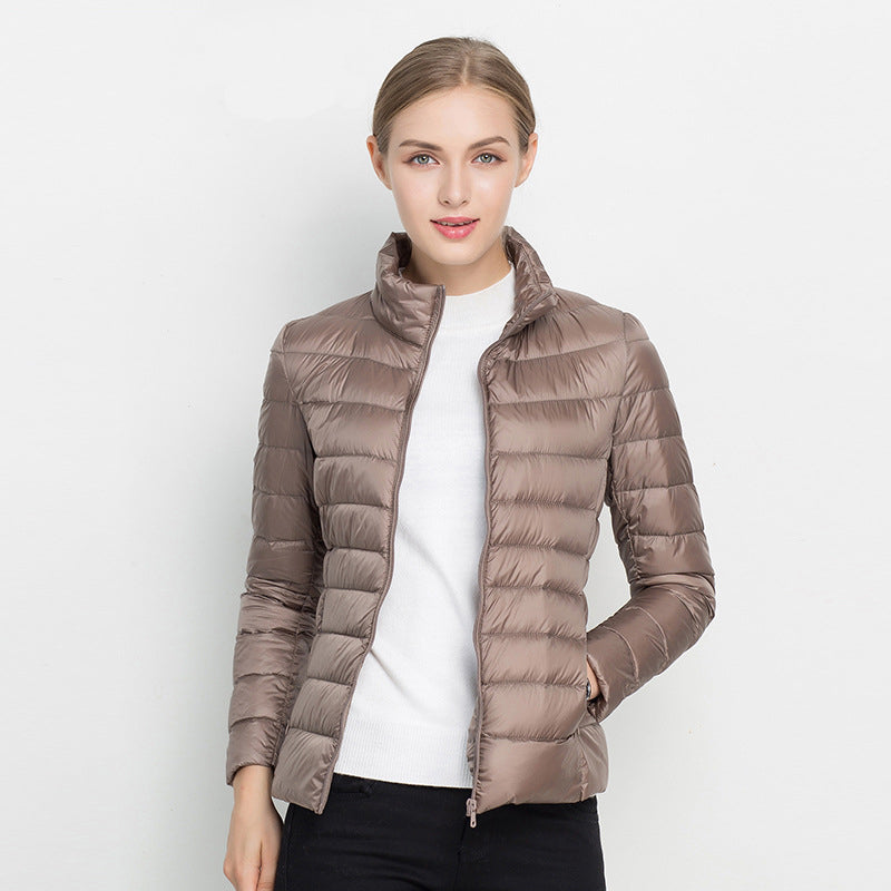Louise - Doudoune femme coupe ajustée, manteau d'hiver chaud