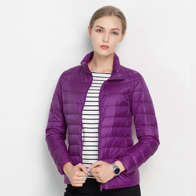 Louise - Doudoune femme coupe ajustée, manteau d'hiver chaud