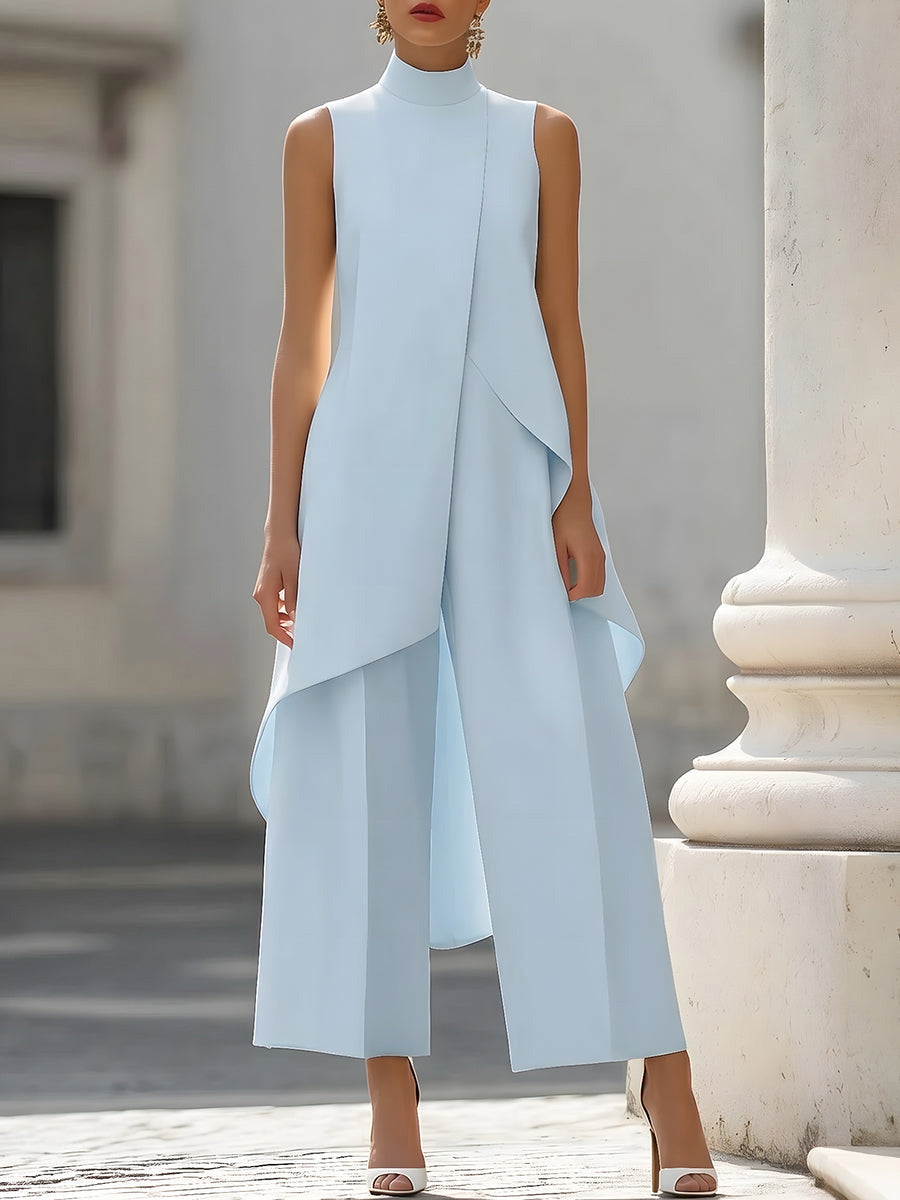 Gabrielle - Ensemble femme en mélange coton, fluide