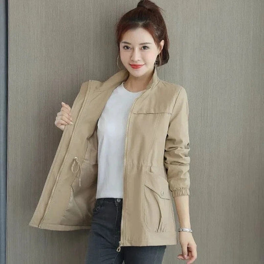 Capucine - Trench femme léger et déperlant, coupe fluide