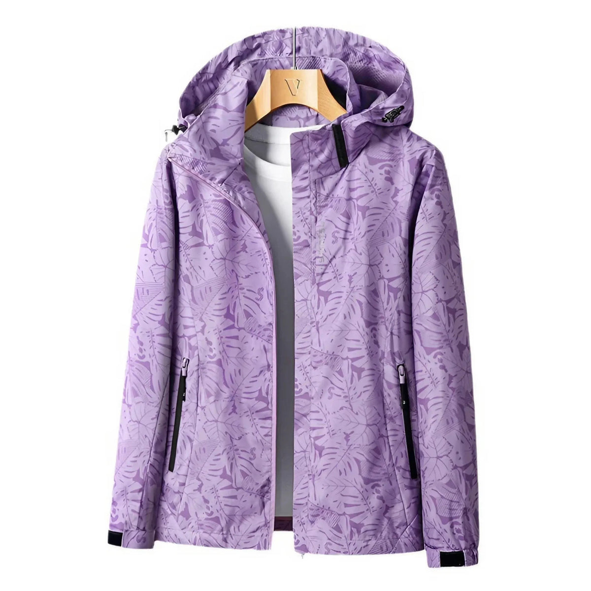Océane - Coupe-vent femme imperméable léger à capuche