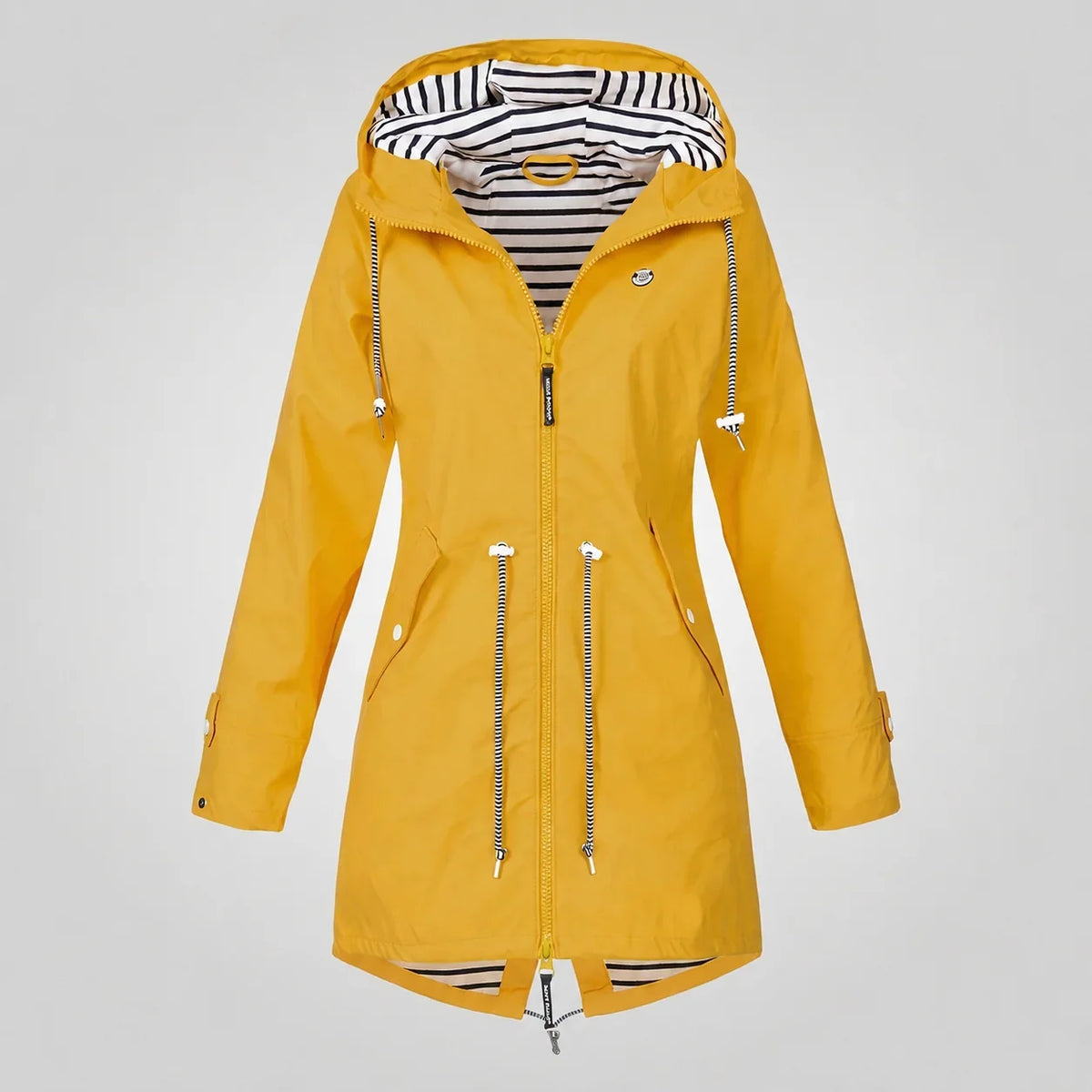 Océane - Veste imperméable femme à capuche, manches longues
