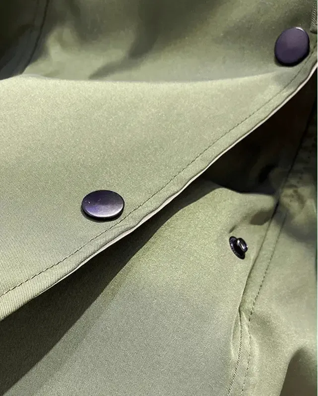 Capucine - Veste femme imperméable ceinturée, grand col